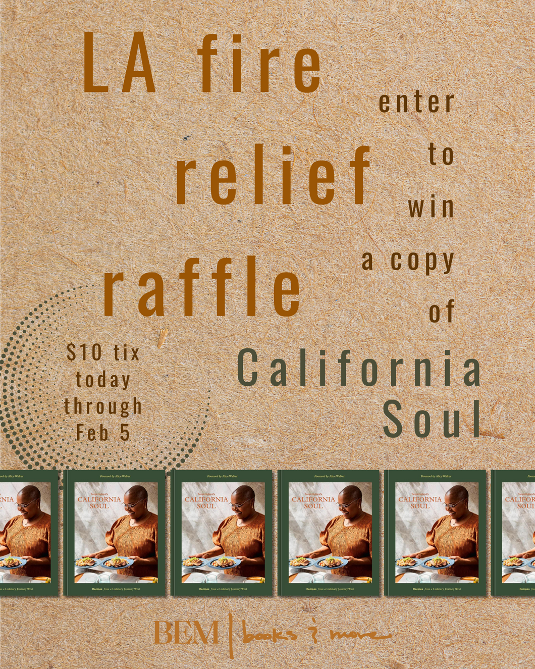 LA Fire Relief 2025 Raffle Ticket